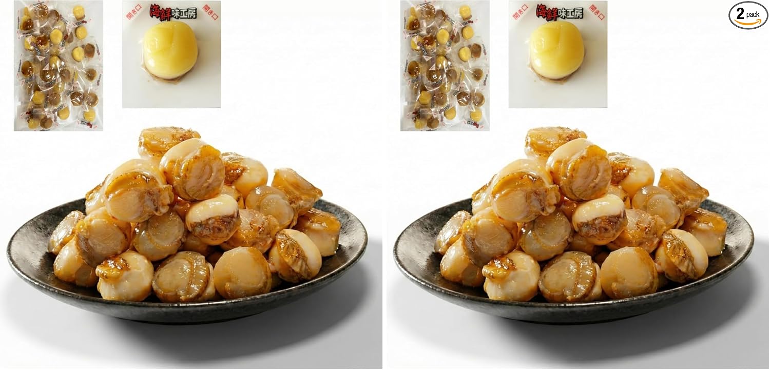 Alneka Scallop Cheese Snacks, Individual Packaging, Sweets, 4.2 oz (120 g), Approximately 15 Pieces, Individual Packaging, Made in Japan