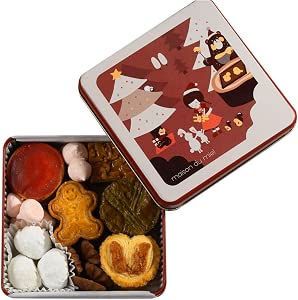 Maison Du Miel Sweets Confectionery Gift High-Quality Cookie Assortment Stylish Cookie Can