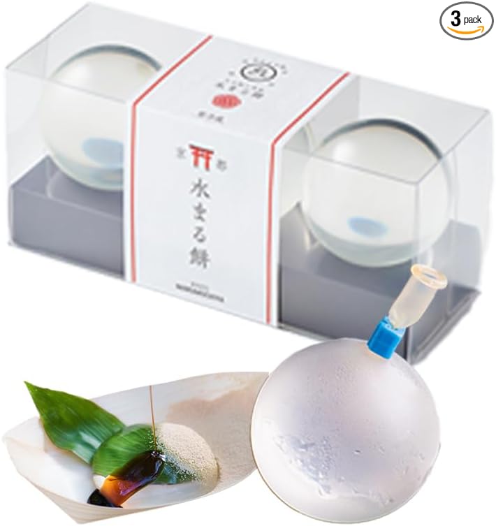 Watermelon Mochi, Set of 6, Warabi Mochi, Popular, High Quality, Sweets, Low Calorie Japanese Sweets, Gift, Water Mochi, Crystal Drop, Present, Gift
