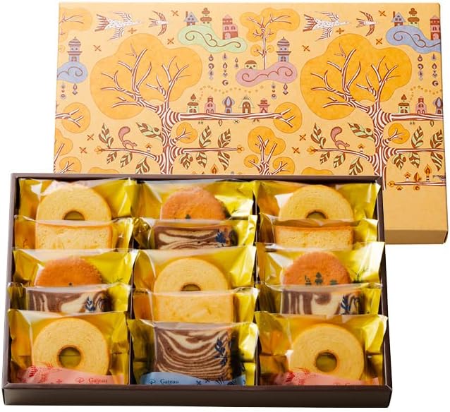 【Ueno Fugetsudo Gateau Collection 12-Piece】Cake, Baked Goods, Gift, Sweets, Thank You, Celebration, Return, Mother's Day, Year-End Gift, Year-End Gift, Confectionery, Greeting, Gift, Sweets, Souvenir