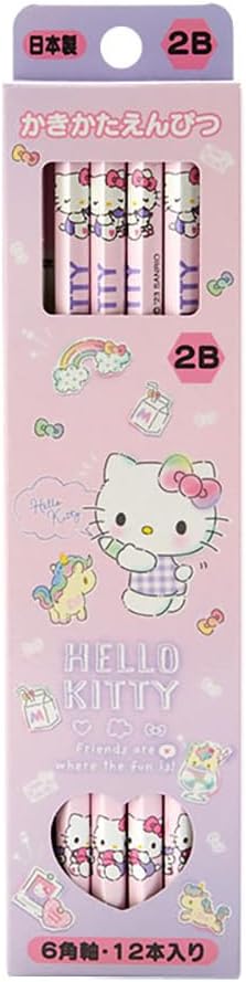 Sanrio 566179 Sanrio Pencil Pack 2B Cinnamoroll Cinnamon 0.31 x 0.31 x 6.93 inches Kids Learning Stationery Character