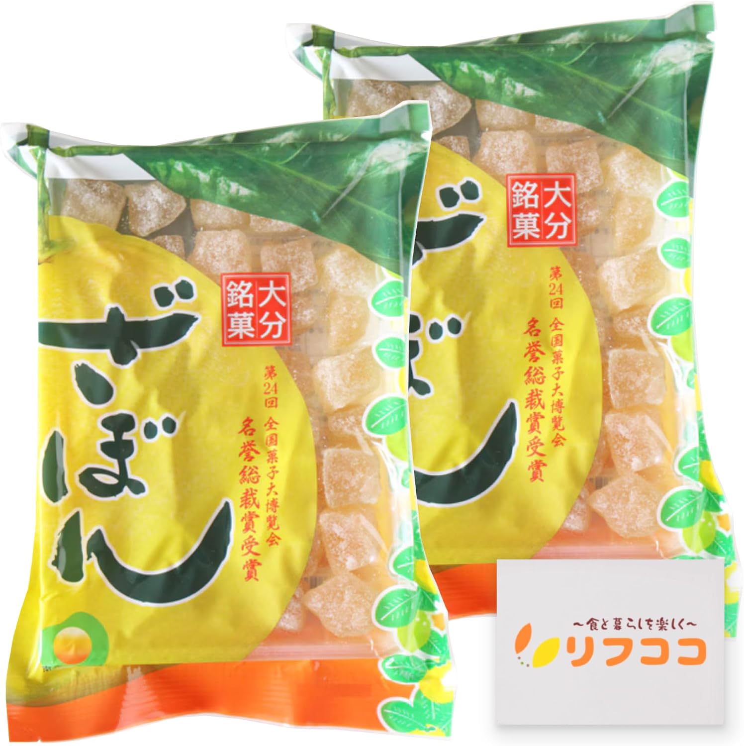 Nankko Bussan Oita Mikaka (Coro), 8.8 oz (250 g) x 5 Packs, Made in Kyushu, Uses Zabon, No Food Additives, Savon Pickled Tea Sweets