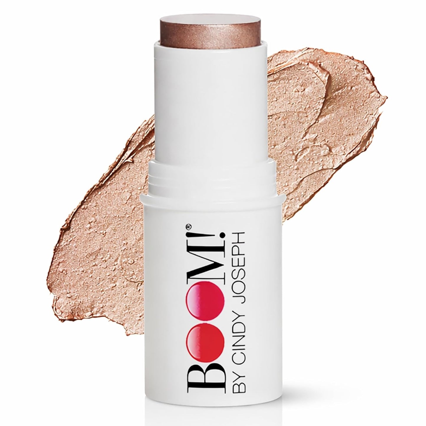 Barra y lápiz labial Boomstick Golden Peach® Warm Coral-Peach Blush | Multistick, vegano, maquillaje para mujeres mayores, piel madura, por Cindy Joseph