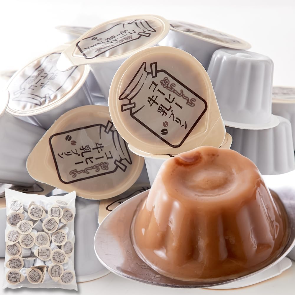 Tennensei Bite-Sized Milk Pudding (40 pieces) Chiba Prefecture Produced Rich Dairy Product Large Capacity Simple Packaging Dessert Snack Western-style Cake Room Temperature Storage Milk Pudding