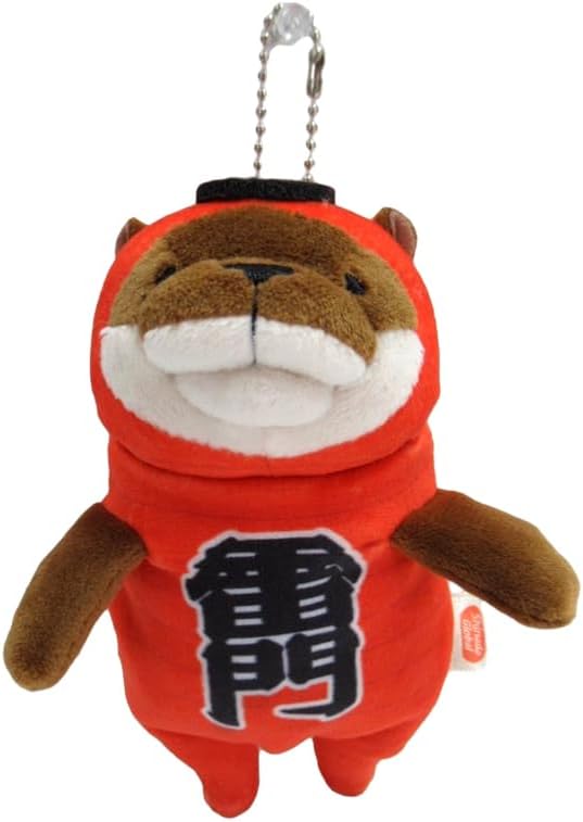 Morisaka Global Local Mochi Otter Tokyo Tower Mini Brown, Plushie, Stuffed Animal, 2.8 x 2 x 5.9 inches (7 x 5 x 15 cm), Souvenir, Asakusa, Tokyo, Japan, Tourist Attraction, Travel, Comfort, Soft