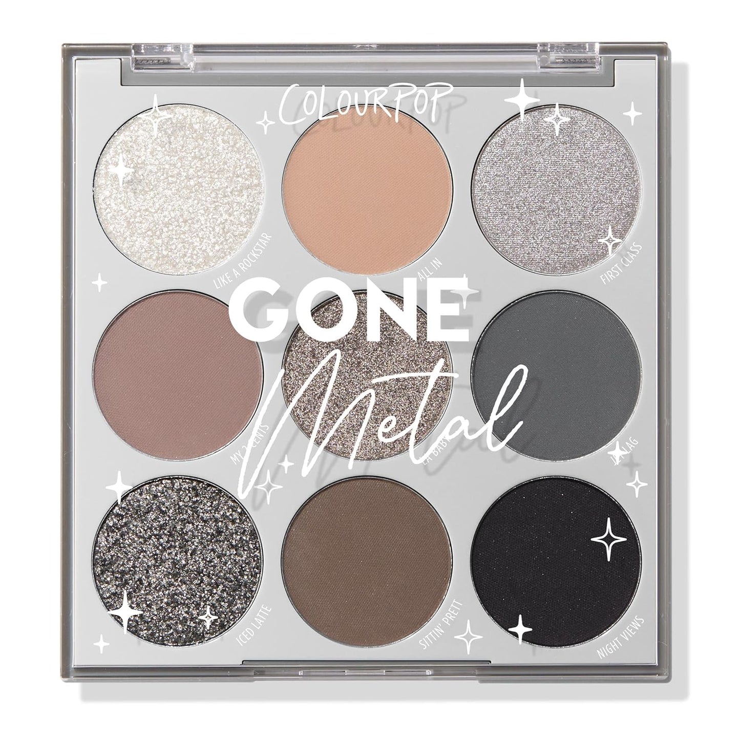 ColourPop Nude Mood Eyeshadow Palette - Brown & Copper Palette with Metallic and Matte Finishes - High-Pigment Eye Makeup with a Long-Wearing Formula (0.3 oz)