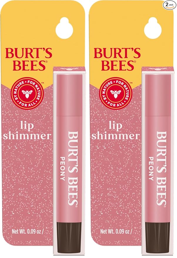 Burt's Bees Tinte labial brillante, bálsamo labial tintado en barra, hidratante para hidratación durante todo el día con acabado pigmentado natural brillante y color modulable, higo, 1 tubo, 0.09 oz.