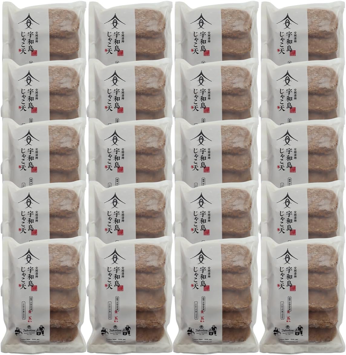 "Frozen" Uwajima Jakoten Set of 5 Yasuoka Kabo Jakoten Ehime Gourmet Souvenir Paste, Pumpkin, Middle Aged Day (5 Pieces)