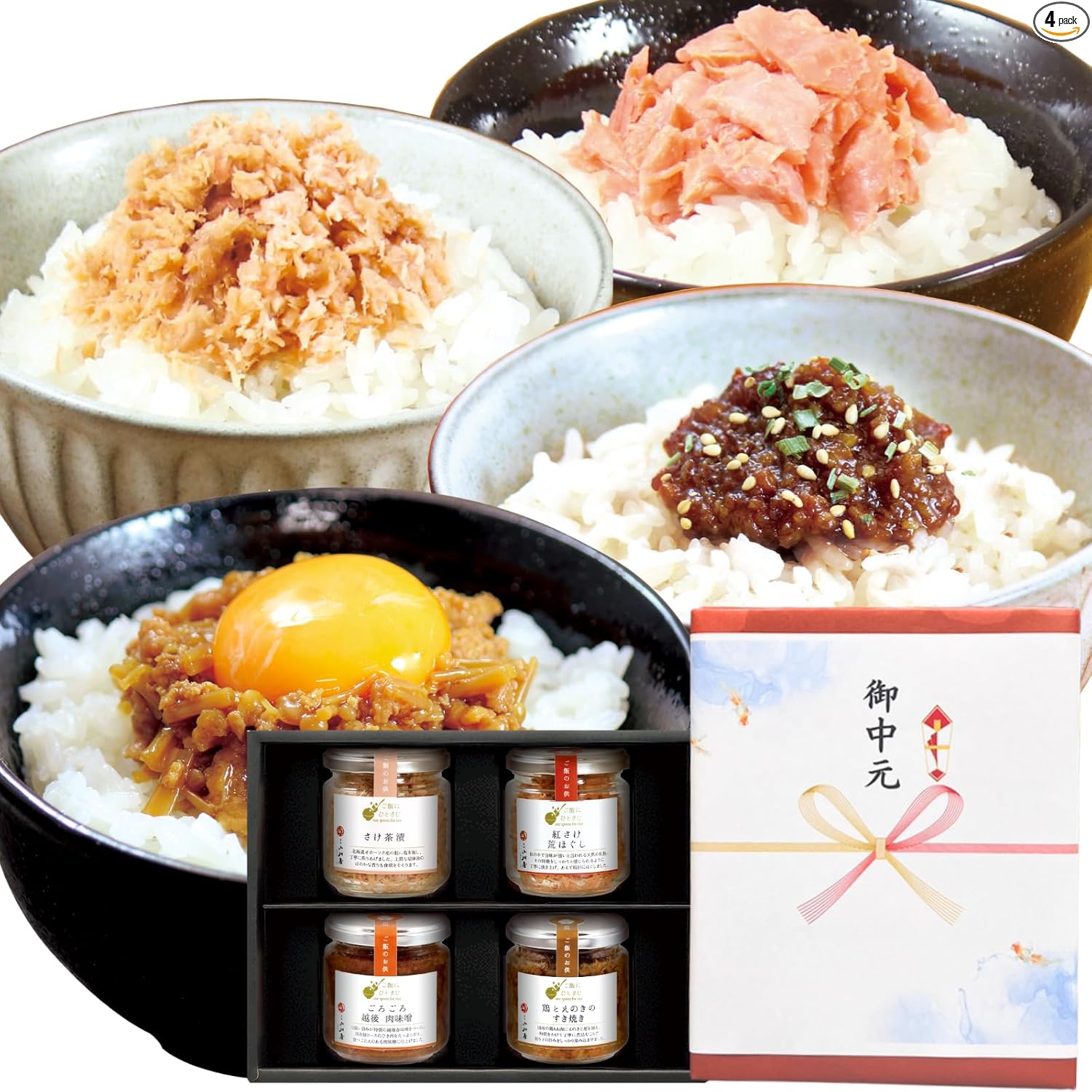 Niigata Ogawaya Rice Companion (3-Piece Set, Gororororo Echigo Miso, Moist Seafood Sake, Grilled Sake) Gift, Gift, Gift, Order, Room Temperature, Thank You, Congratulations, Okadamen AHF3