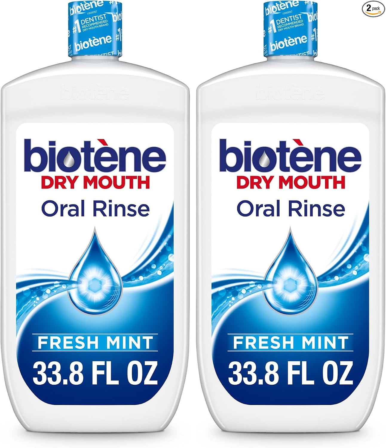 Enjuague para la boca seca (33.8 onzas), de Biotene Oral