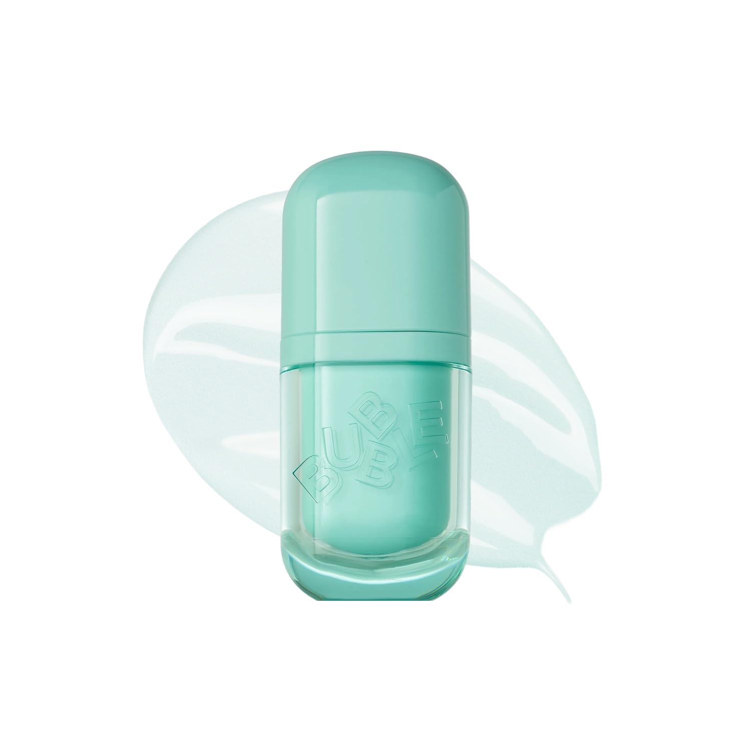 Bubble Skincare Talk Back - Tratamiento labial de sandía, suero labial hidratante vegano teñido rosa con escualano y vitamina E, acabado rosa brillante (0.15 onzas)
