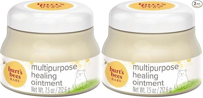 Burt 's Bees ungüento 100% natural multipropósito para bebé, 7.5 onzas (el paquete puede variar)