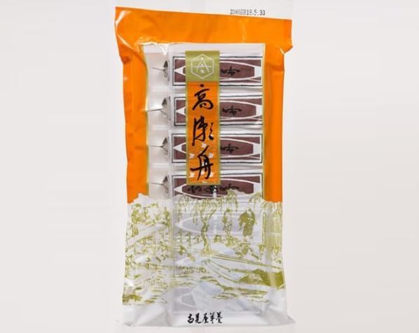 【Komiya Yōkan】 Takase Boat Yōkan 15-Piece Set, Okayama Souvenir, Okayama Famous Sweets, Gift, Hand Souvenir