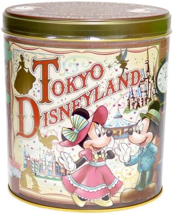 Disney Donald Duck Chocolate Crunch with Canned Candy Mickey & Friends Milk Chocolate, 11.8 oz (320 g), Souvenir (Tokyo Disney Resort Exclusive)