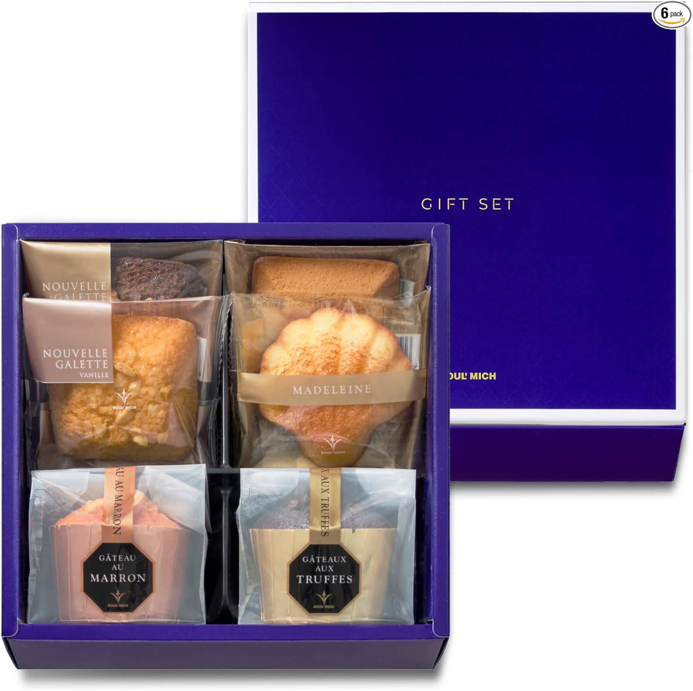 BOULMICH Gift Set (16 Pieces) (Includes Carrying Bag), Homecoming, Souvenir, Gift, Sweets, Assorted, Candy Folding, Housewarming