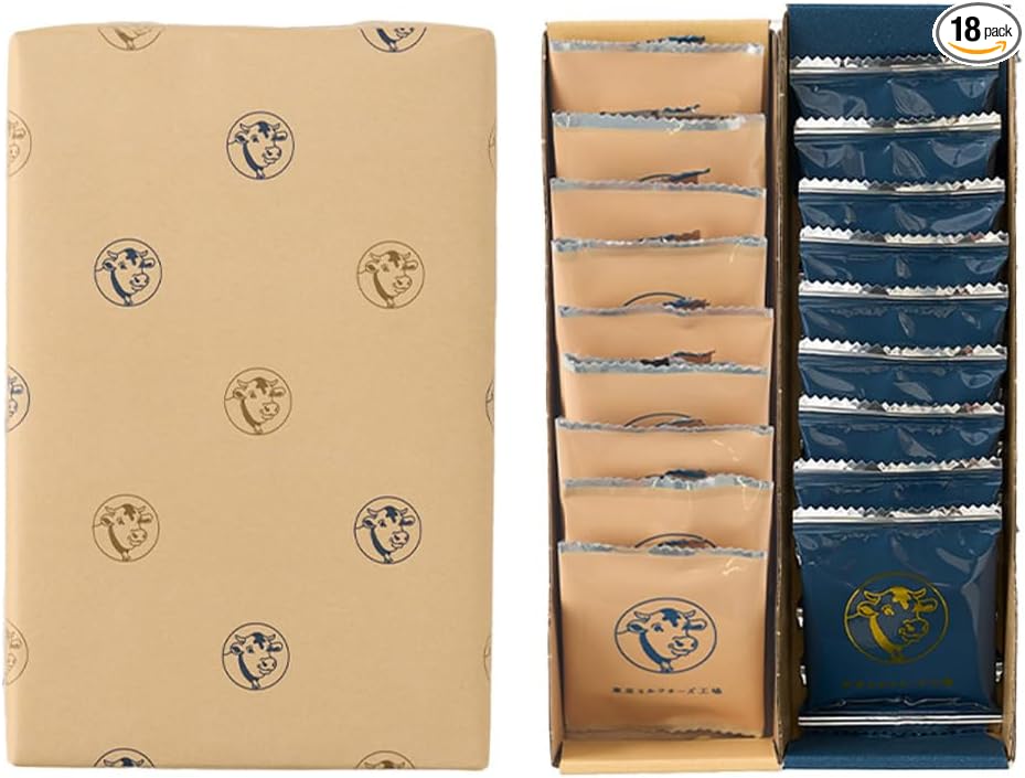 Tokyo Milk Cheese Factory Cookies, Popular Snacks, Sweets, Gift, Tokyo Souvenir, Hand-carried Gift, Individually Wrapped, Present, Return Gift, Internal Celebration, Baked Goods (Salt & Camembert