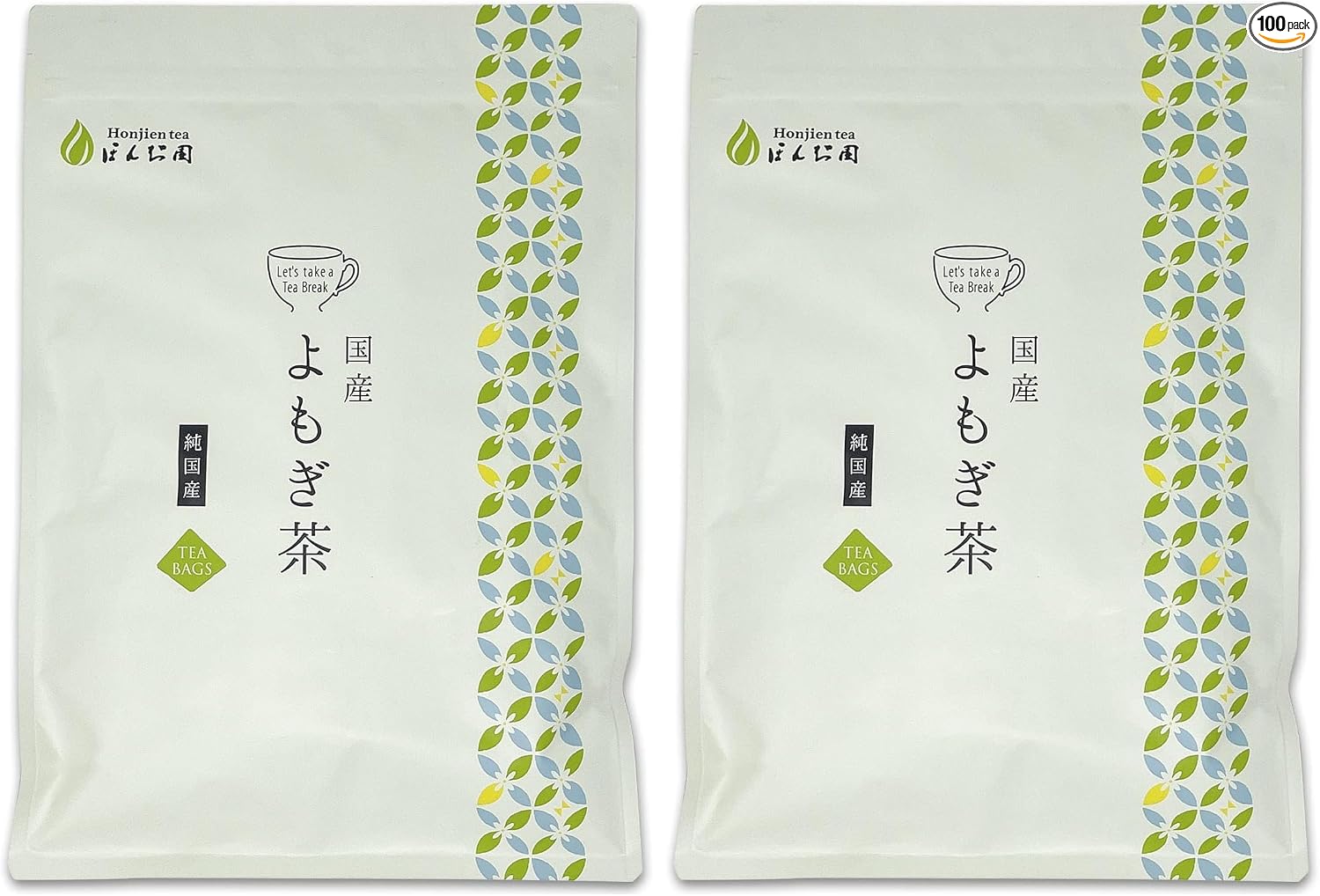 Honjien Tea Domestically Produced Mugwort Tea Tea Bags Large Capacity Health Tea 3g×50 Bags Mugwort Tea Artemisia Tea Non-Caffeinated