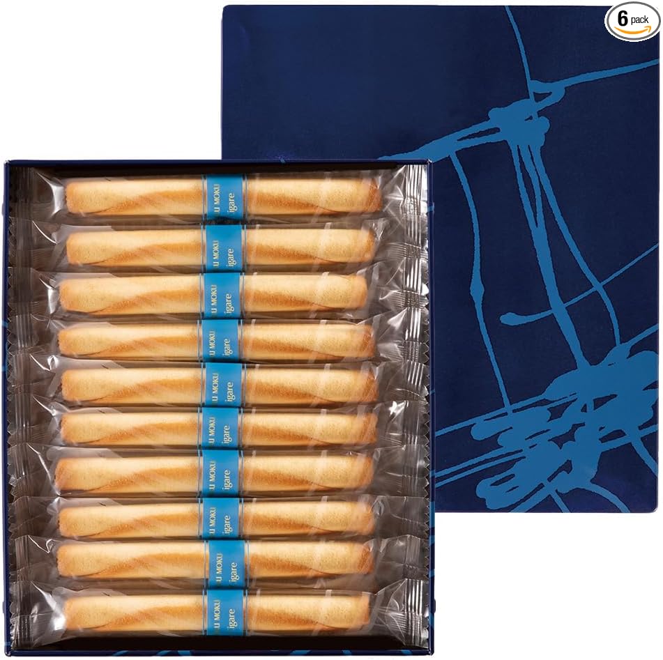 YOKUMOKU Sweets, Sweets, Gift, Sweets, Assorted, Present, Cigars, Individually Wrapped, Pack of 20