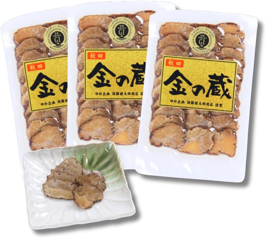 Kanekura Ibuirigakko S150 Slice, 5.3 oz (150 g), Additive-free, Akita, Smoked Kadan, Pickle, Sake, With Cheese, Gift, Souvenir, 5.3 oz (150 g) (1 Bag)
