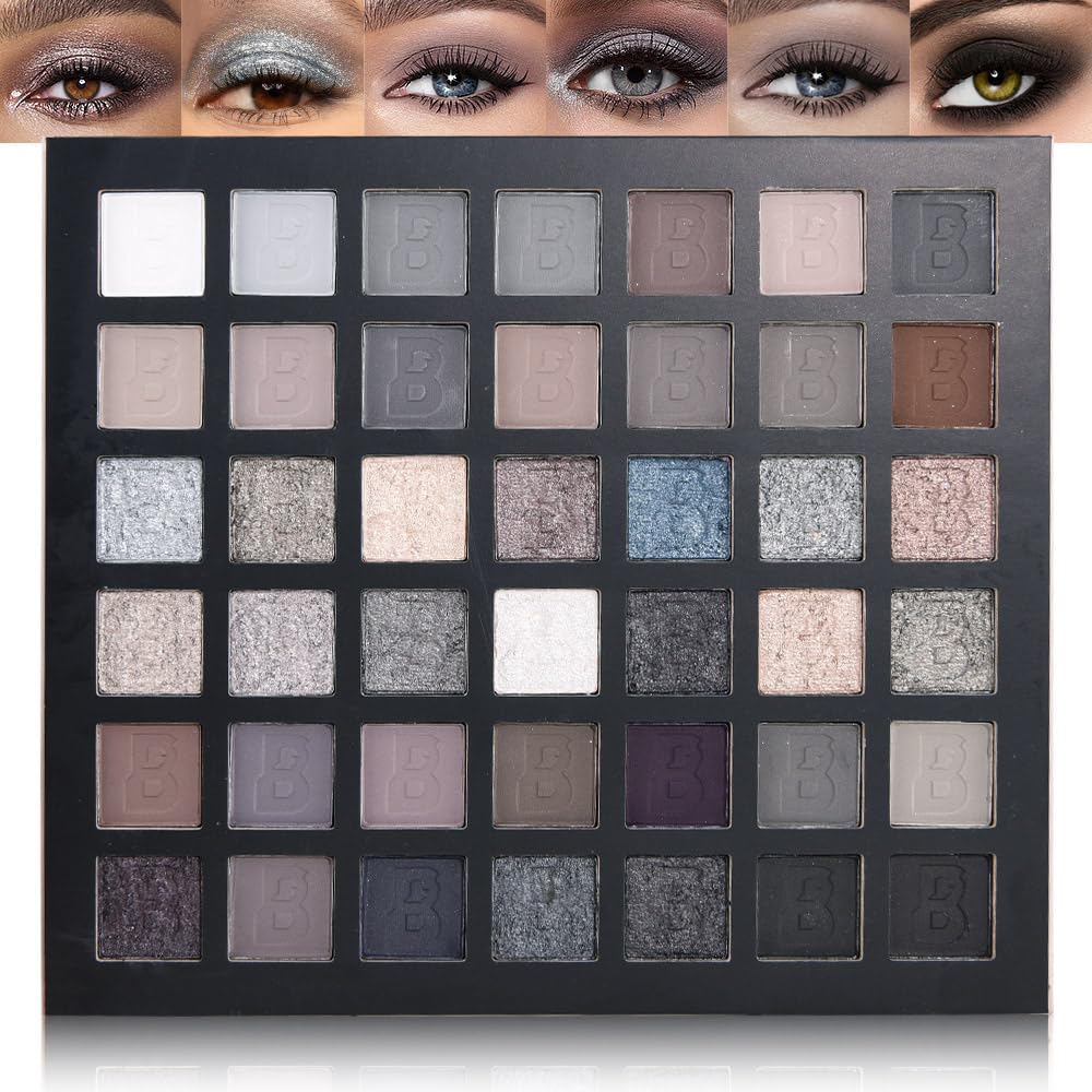 CAKAILA Brown Eyeshadow Palette-Neutral Nude Brown Smokey Eye Shadow Palette,Rose Gold Bronze Naked Cream Eyeshadow Palette Makeup,Natural Eyeshadow for Eyes Long Lasting Naturing-Looking