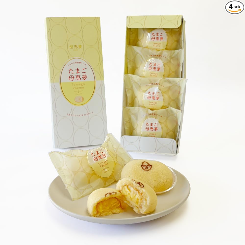 Momei Dream Honpo Egg, Gift Gift, Mom's Dream Dreams, Poem, Ehime, Souvenir, Setouchi Name, Candy, Popular, Order, Souvenir, Sweets, Individually Wrapped, Egg Cake (12 Pieces)