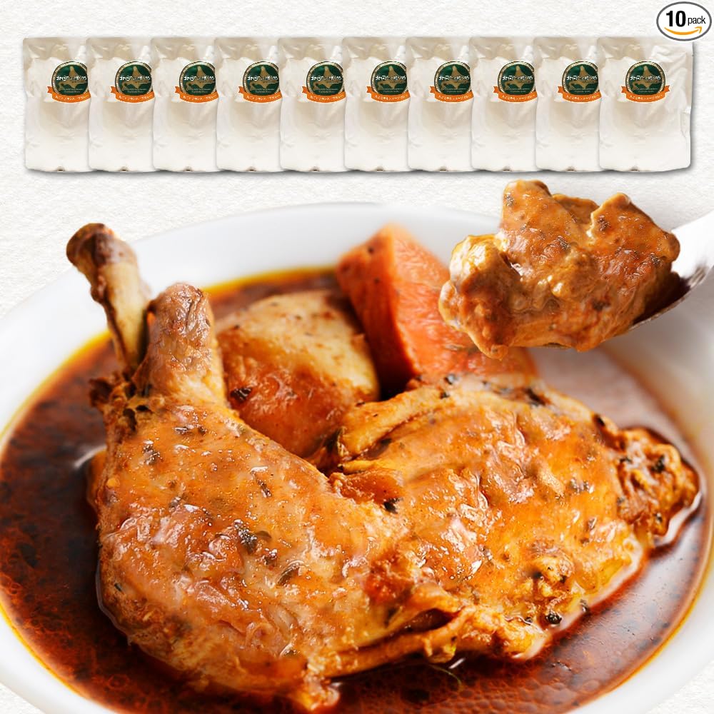 【Exclusive】 Northern Country Original Chicken Leg Retort Curry Whole Chicken Leg Soup Curry Delicious Medium Spicy Gift Set from Northern Country