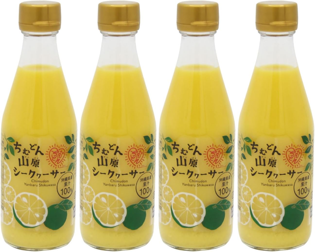 Ryukyu Front Chimudon Yamahara Seaquacer, 10.1 fl oz (300 ml) x 4 Bottles