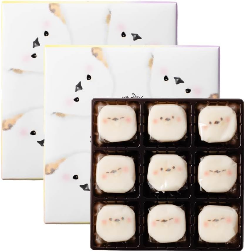 Shimaenaga no Kimochi Hokkaido Tourism Products Kosha (9 Pieces) Cute Shimaenaga (1 Box)