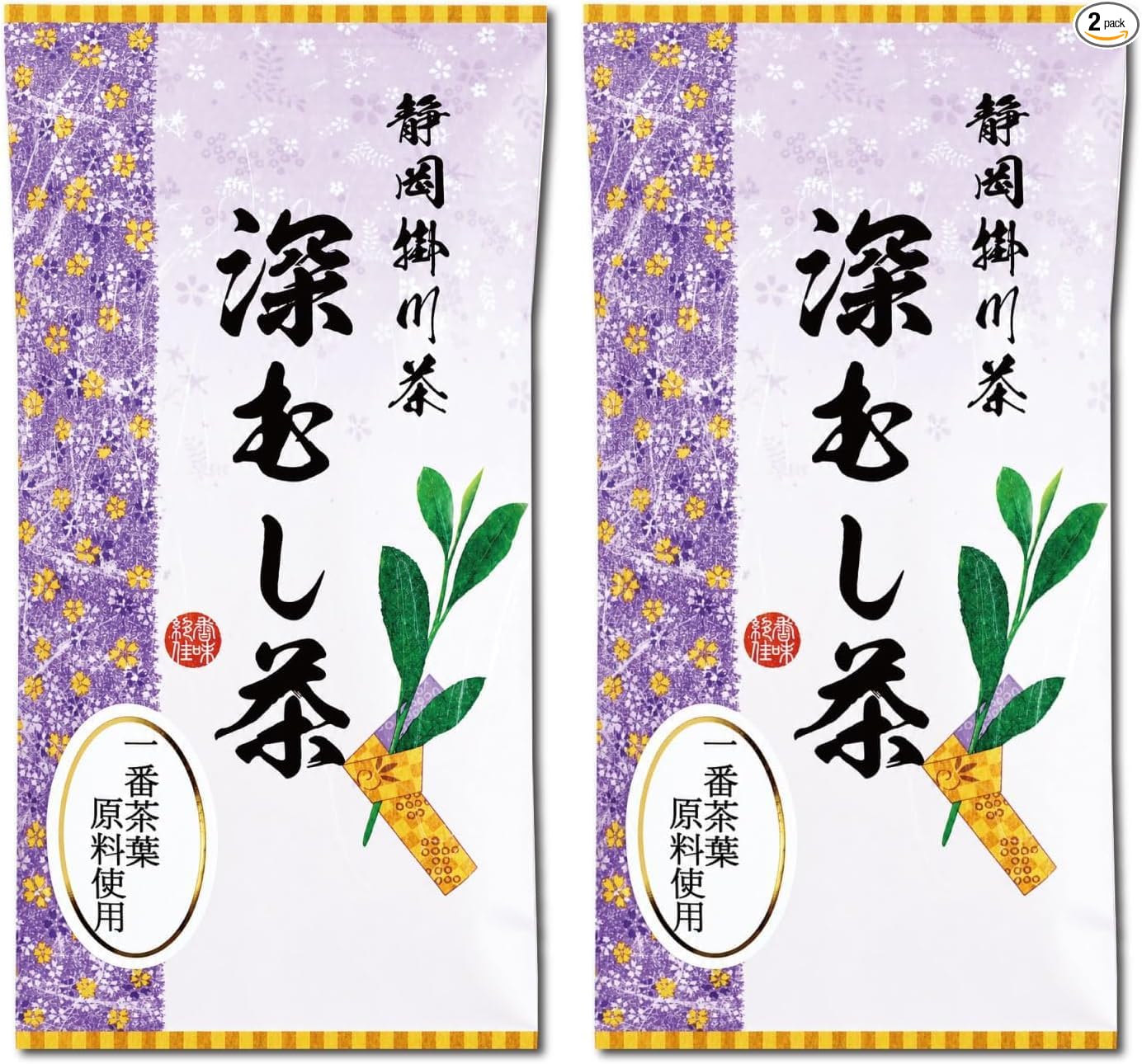 【Sunpu-do Tea Shop】 Shizuoka Kakegawa Tea Deep Steamed Tea | First Grade Tea Leaves | Shizuoka Tea Sencha Tea Leaf Tea Producer Catechins Beauty Health Leaf Tea (1 bag, Kakegawa Deep Steamed Tea)