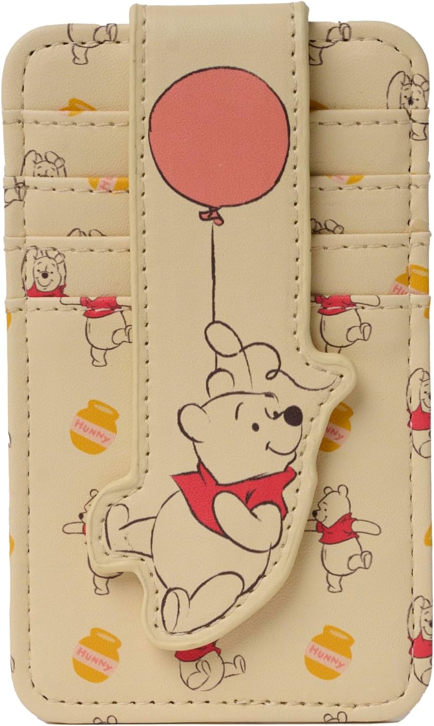 Cartera de Tarjetas Disney Compacta y Delgada (Eeyore Azul Claro)