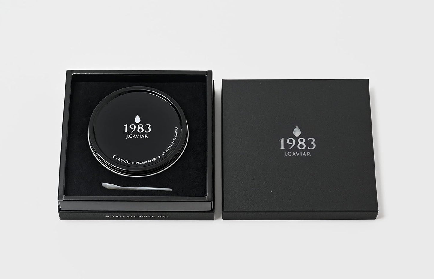 Japan Caviar Miyazaki Caviar 1983 Baeri Classic (20g / Gift Box with Shell Spoon) Gourmet Delicacy