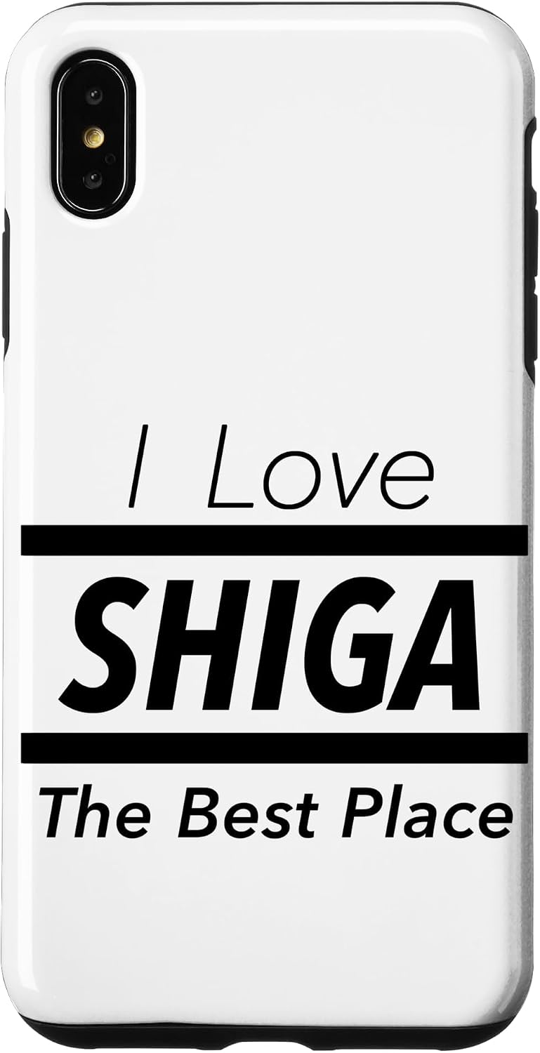 アイラブ・SHIGA 滋賀（I Love）JIMO-T【47都道府県】JIMO-T ジモティ プレゼント お土産 面白い スマホケース iPhone 13 用