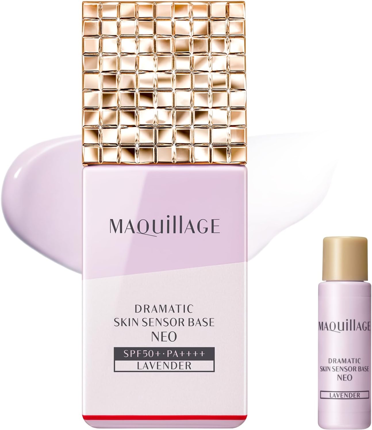 MAQUILLAGE Dramatic Skin Sensor Base NEO Nudey Beige (Increased Set) 25mL+8mL Increased SPF50+ PA++++ | Makeup Primer | Liquid | Fragrance-Free | Online Exclusive Makeup Hold, Shine Control, UV Cut