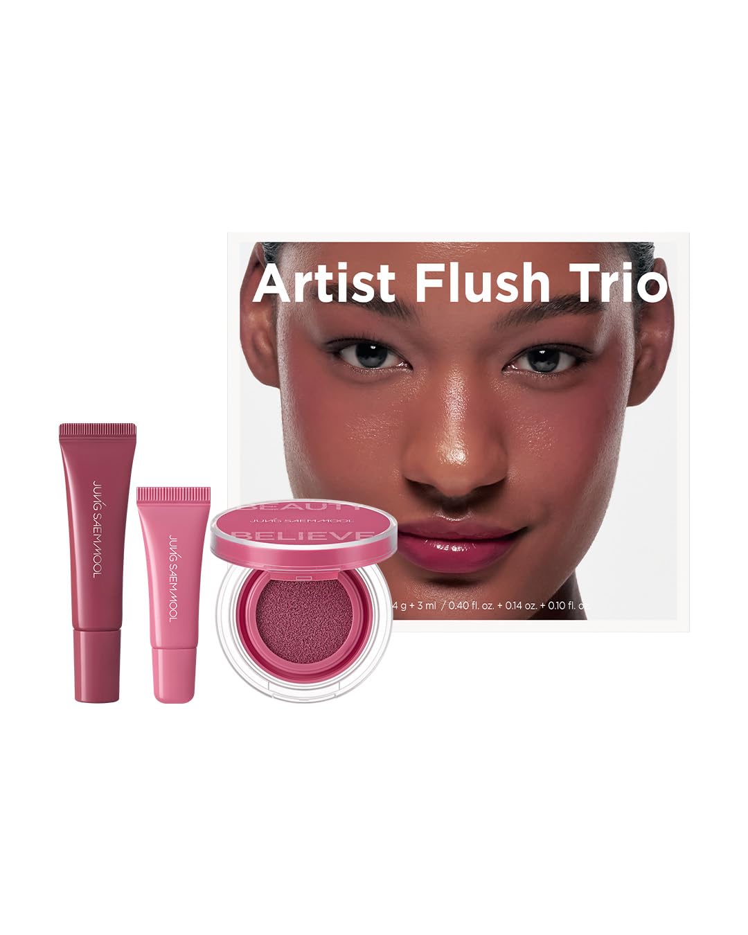 JUNG SAEM MOOL LIP-PRESSION - Brillo de labios de metal | Brillo labial tintado hidratante con un aplicador de metal de precisión higiénico e ingredientes infundidos en suero, brillo de labios coreano (rosa doze)