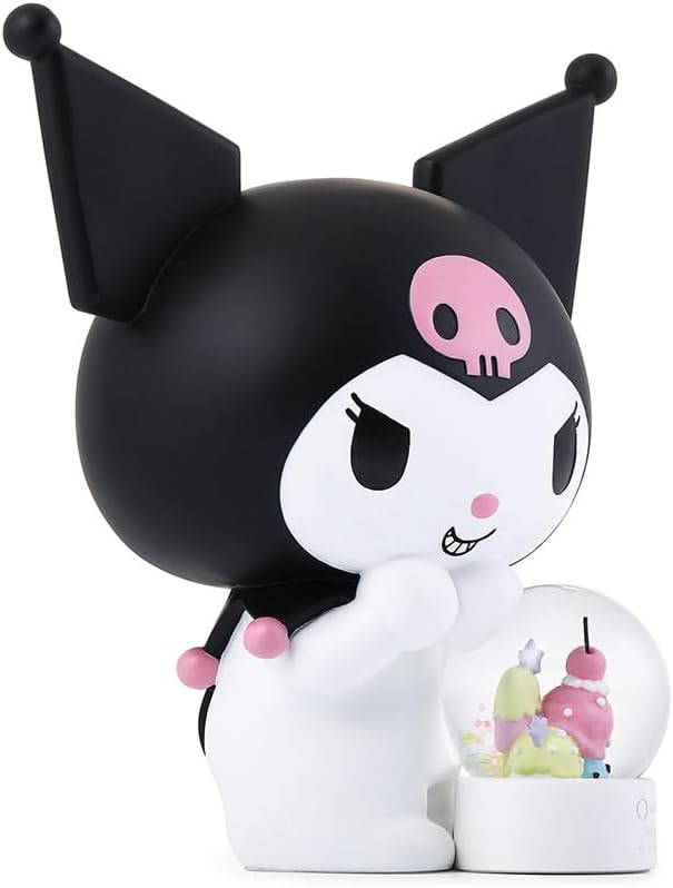 Sanrio Characters x JARLL KT22113-JP Cinnamon Roll Christmas Sleigh Snow Globe Music Box Interior Figurine Decoration Present Wedding Gift Birthday Approx. 7.1 inches (18 cm) Height