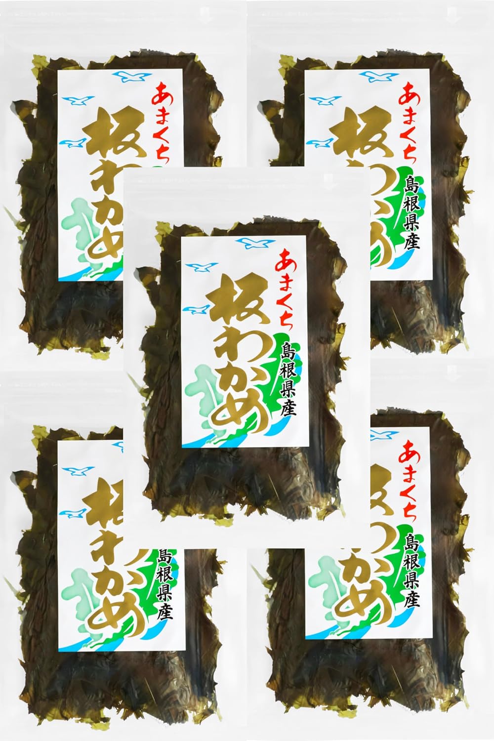 Watae Board Wakame, Made in Shimane Prefecture, 0.4 oz (12 g) x 2 Bags, Additive-free, Made in Shimane Prefecture, Wakame