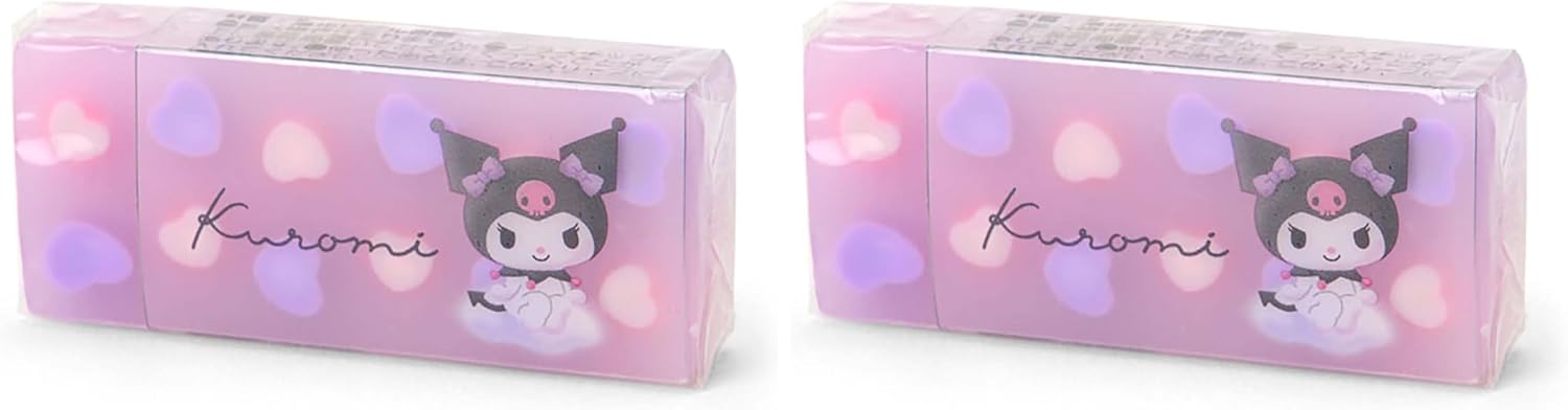 Sanrio 222534 Chrome Eraser with Name Space