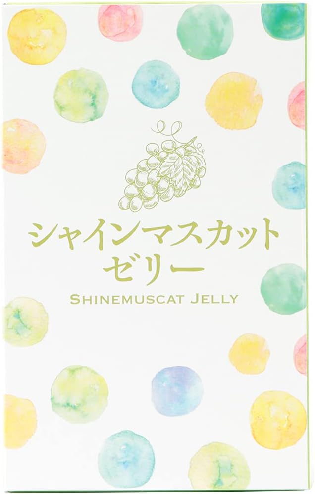 Kōwa Sangyo Shine Muscat Jelly, Pack of 6