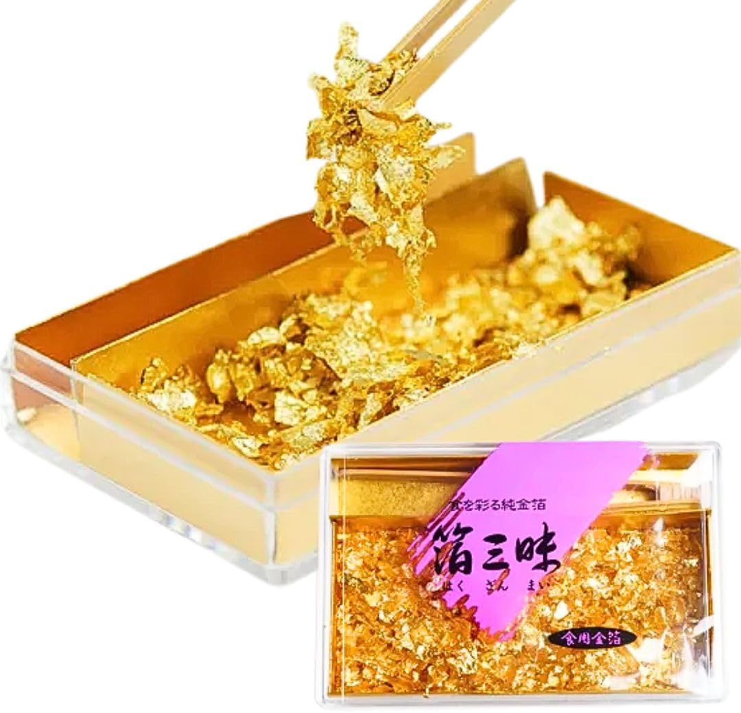Edible Gold Foil Saku, Over 100 Years Old