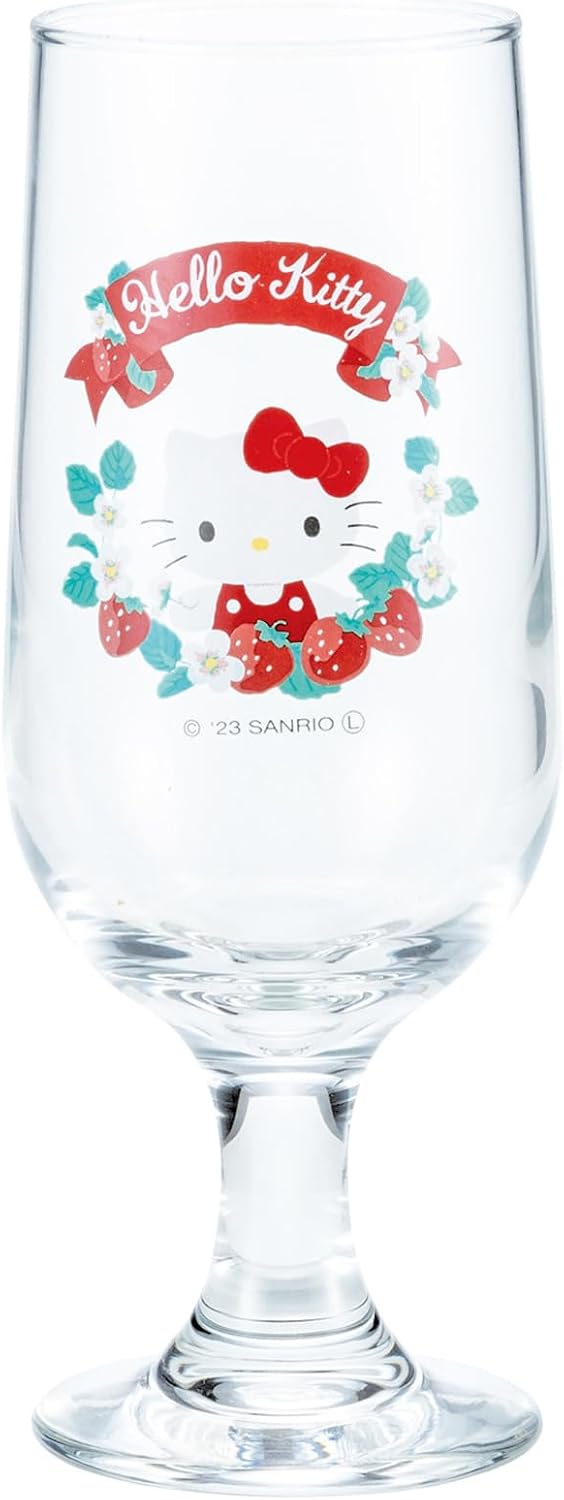 Sanrio SAN4213-1 Hello Kitty Soup Bowl and Rice Bowl Dinnerware Set, Mini, Kitty, Miscellaneous Goods, Sanrio Goods, Gift, Made in Japan