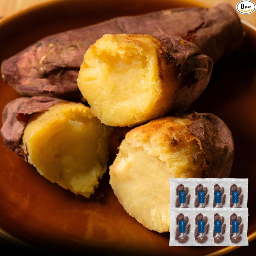 Satsumarche Kagoshima, Shushuku Frozen Potatoes, Red Haruka, Direct from Origin: Additives, 2.2 lbs (1 kg) (1.1 oz (500 g) x 2 Bags), No Sugar, Netori, Beeharuka, Sweet Potatoes, Commercial Use, Baby