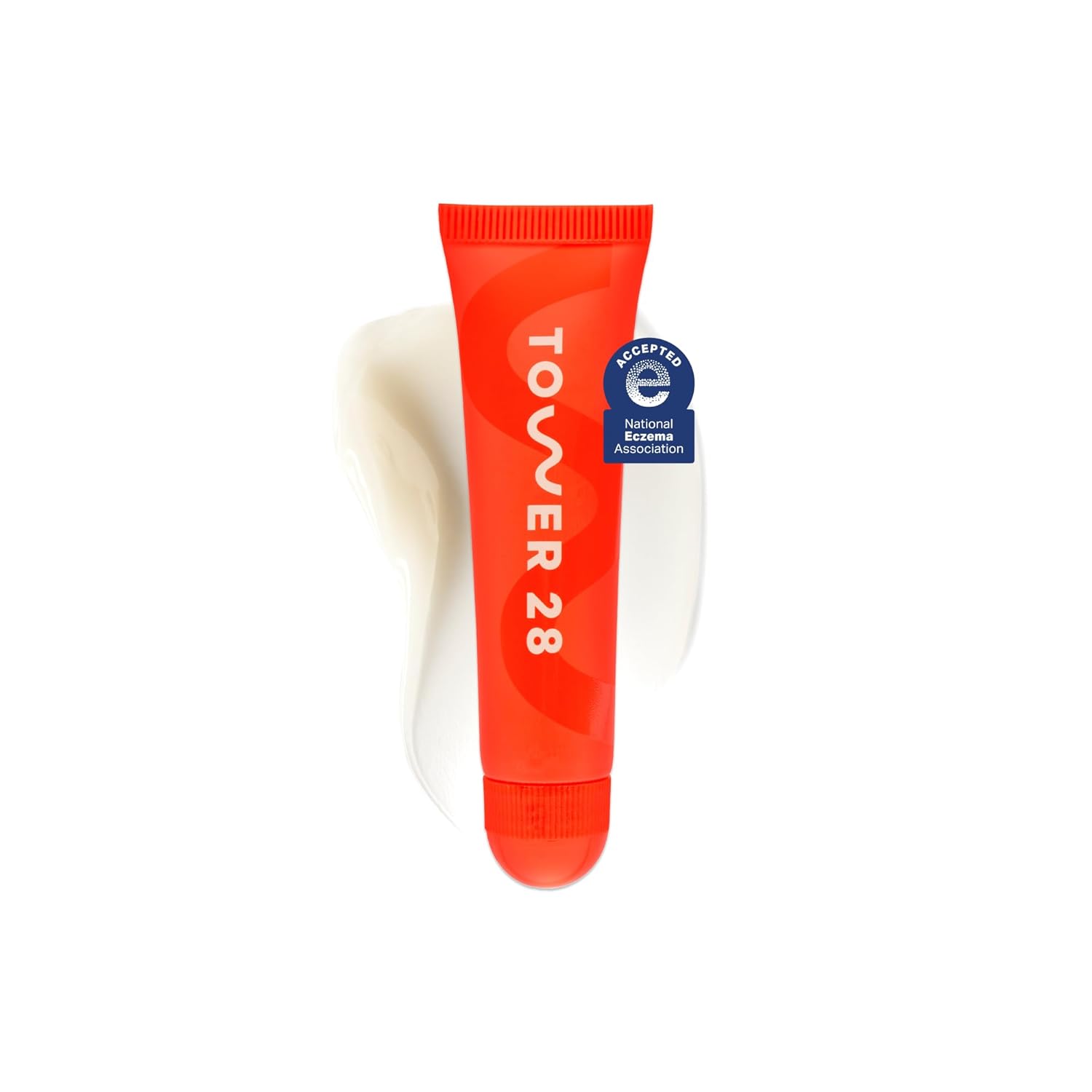 Tower 28 LipSoftie Bálsamo Labial Hidratante con Tinte, Mascarilla Labial Hidratante para Labios Agrietados - Sabor a Sandía Kiwi, Brillo Rosa Claro