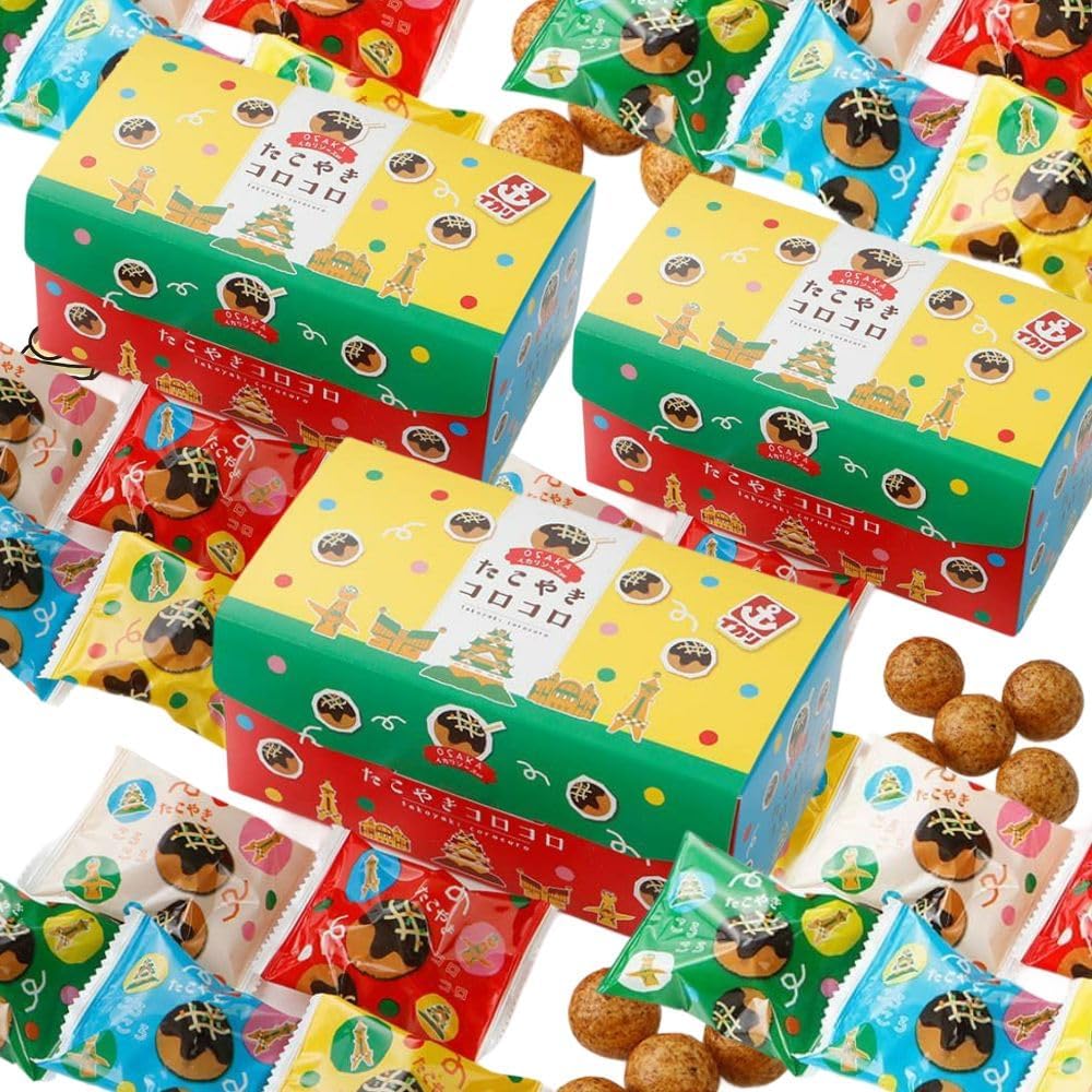 Takoyaki Corocoro Osaka Souvenir Confectionery (1 Box)