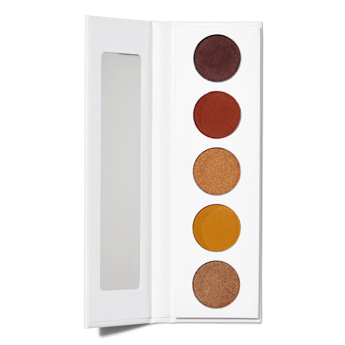 Well People Power Palette - Sombra de ojos, cinco tonos de larga duración, hiperpigmentados mate y brillantes para un color intenso, vegano y libre de crueldad, gris pardo
