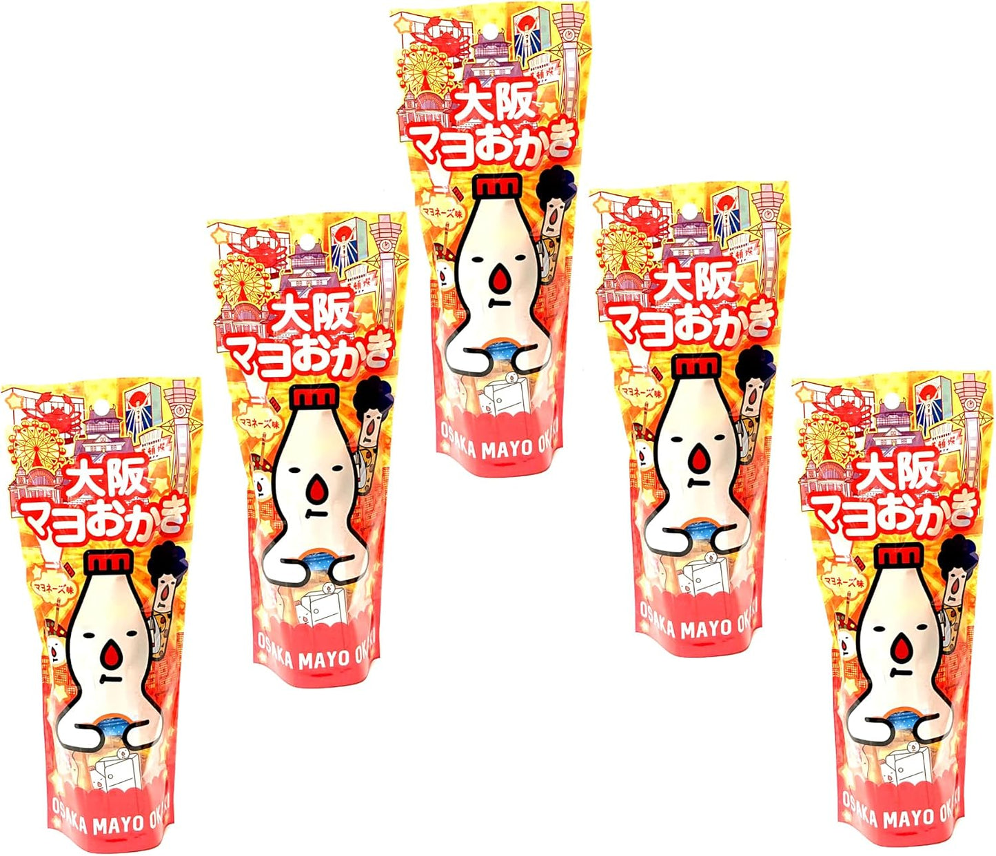 Osaka Mayo Okaki Mayonnaise Flavor, Individual Packaging (1 Bag)
