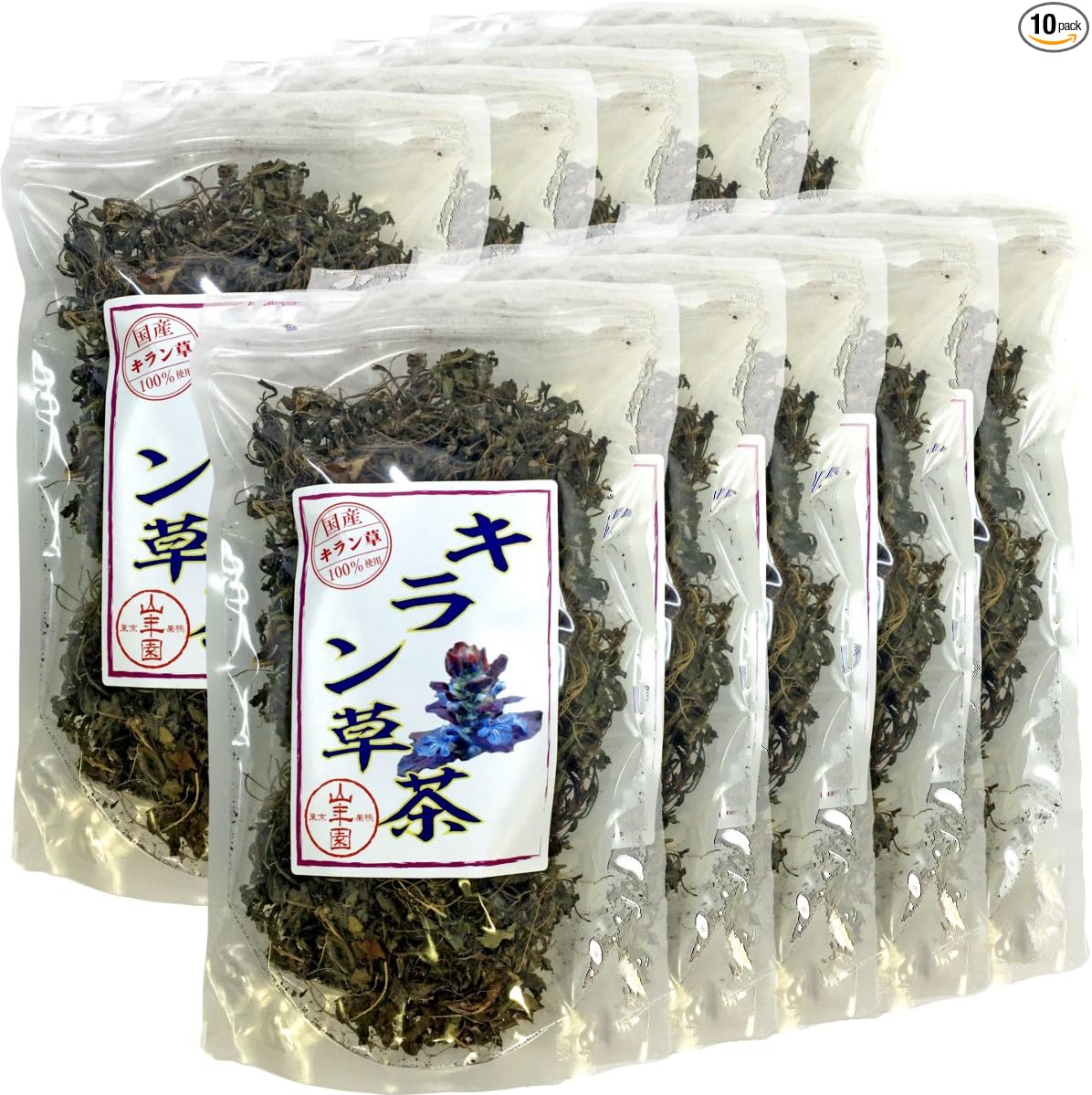 [100% Made in Japan] Kiran Grass Tea, Pesticide-free, 70 g, Miyazaki Prefecture Sugamo Tea House Sannenen