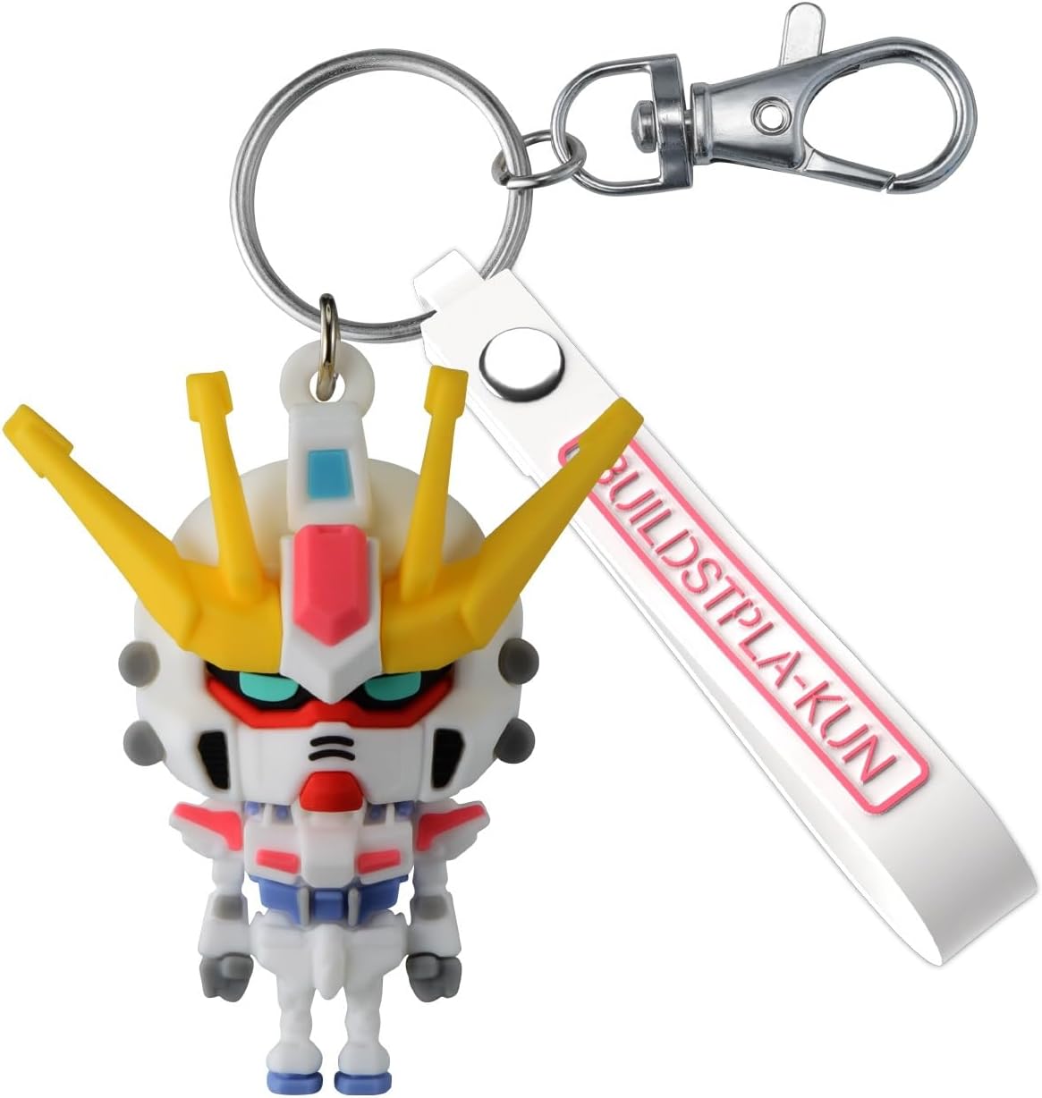 Bandai Spirits Gunpla-kun 3D Rubber Mascot Keychain