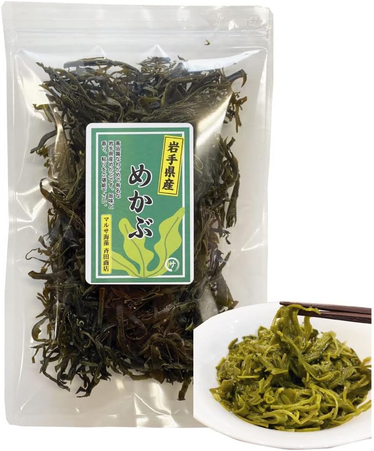 Mezzu Dried Mechab, Made in Iwate Prefecture, 1.2 oz (35 g), Mekiri Toro Seaweed, Produced in Japan (1 Bag)