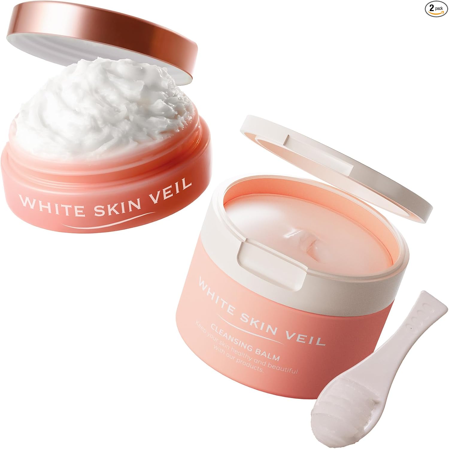 【For Korean-like dewy skin】White Skin Veil Pore Concealer Makeup Base Korean Cosmetics Foundation High Coverage Base Primer Cream Foundation Pore Care Pore Concealer Primer Additive-Free Non-crumbling