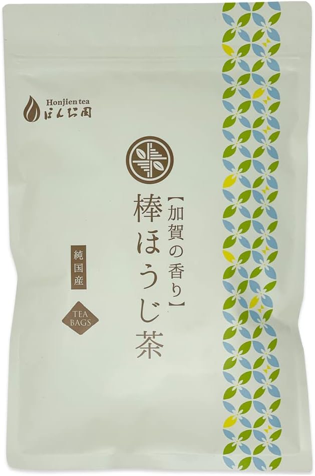 Kaga Roasted Twig Tea Kaga no Kaori 3g×30 packets Tea Bags Honjien tea Japanese Tea Ishikawa Prefecture Tea Merchants Cooperative Association Authorized tea shop product